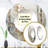 Shalla Birch Woods Ethereal Elegance III - Birch Large Mirror, Traditional Round Unique Wall Mirror Decor, Printed Metal Art-1707214538