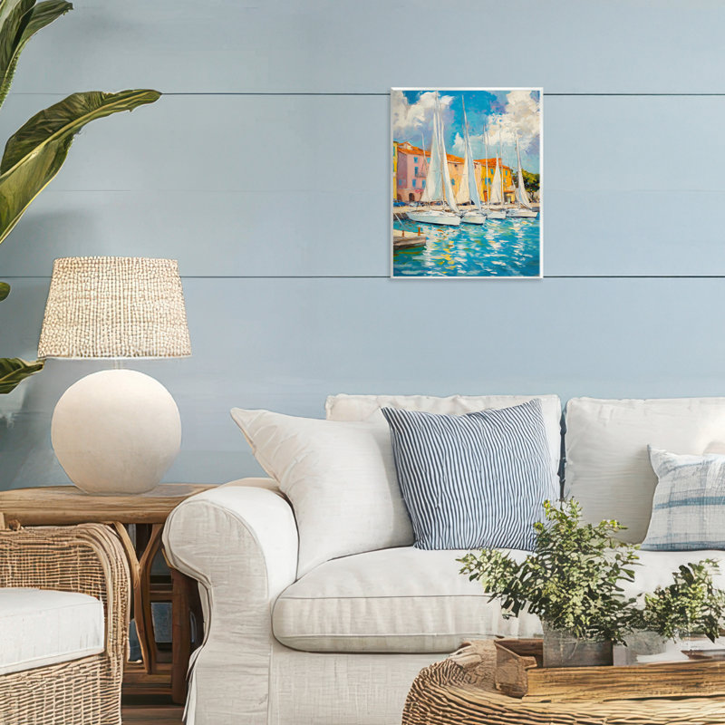 «Sail Away Boat Harbor», plaque murale, design par Franklyn Gregory