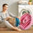 Striped Reversible Throw Pillow