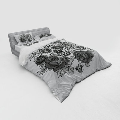 Ensemble de housse de couette Sugar Skull
