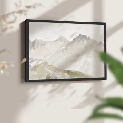 Paysages rétro-CCLI - reproduction encadrée