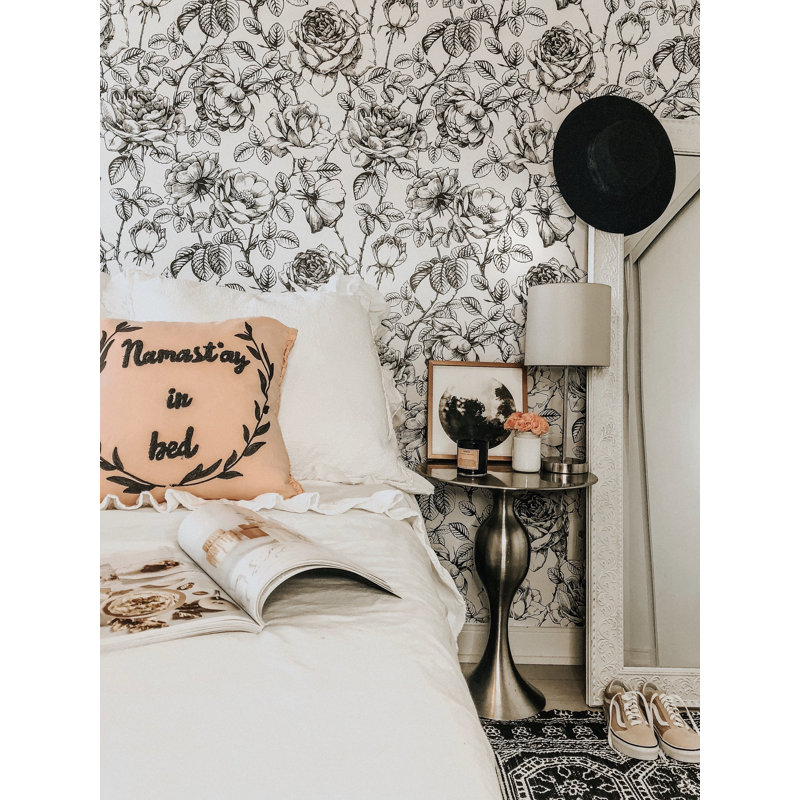 Floral Wallpaper, Pre-Pasted