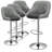 Tabouret de bar réglable en cuir Calvyn-784560865