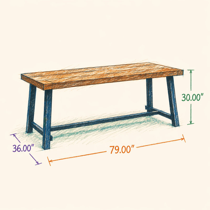 Table de salle à manger d'extérieur, Gris