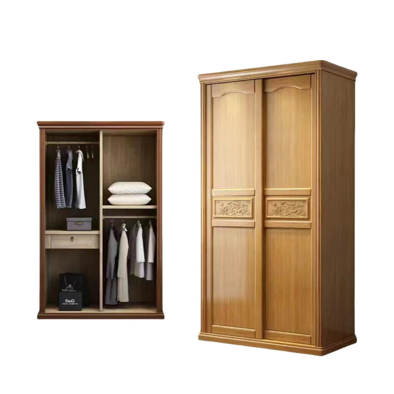 Garde-robe classique et tendance, Burlywood, H 83 po x l 63 po x P 25 po