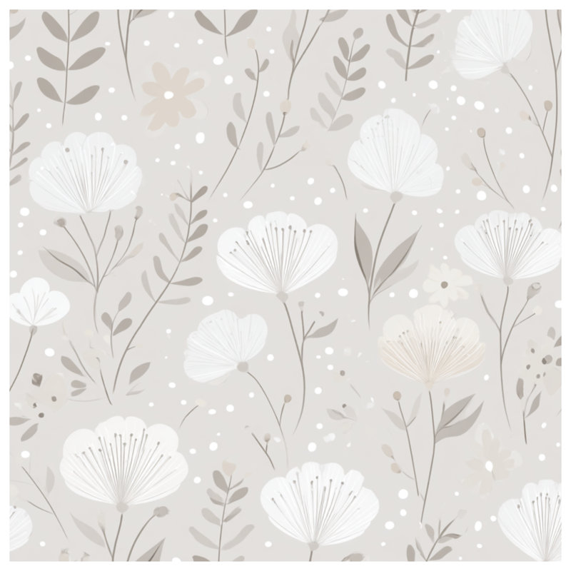 Rideaux à motif floral et voilages à motif floral - 1 panneau, Transparent, 50" x 80" - 1 Panel