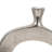 Ignasi Modern Metal Aluminum Vase with Sculptural Open Frame Design and Contemporary Curved Silhouette-89110004
