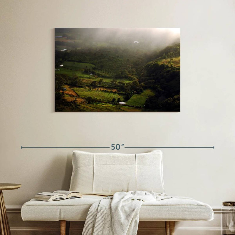 Ravi Volcan Baru Fields, 26" H x 39" W