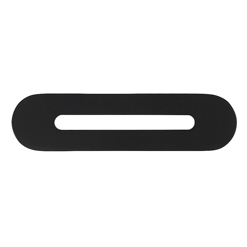 Kingston Brass Made to Match Bathtub Overflow Hole Cover, Matte Black