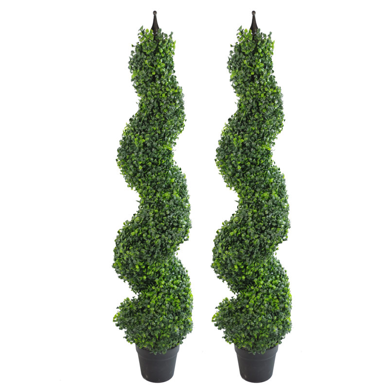 Anivea 120cm Faux Boxwood Tree in Pot