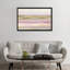 «Subtle Reflections With Blush», impression sur toile tendue-33359879-72414898-72414904