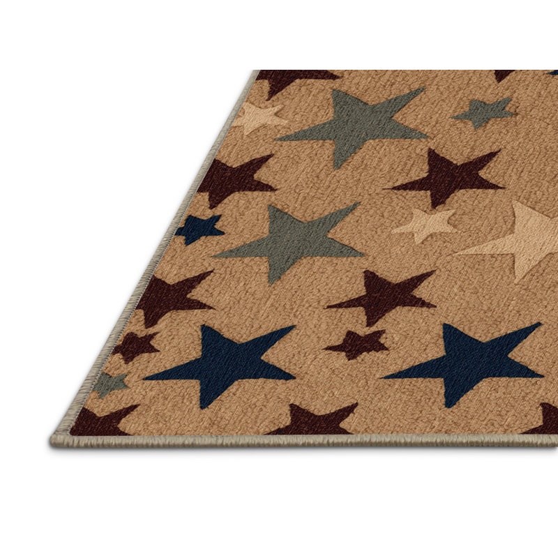  Tapis lavable Country Stars Farm, Tapis de couloir 2 pi x 4 pi