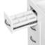 Meuble-lavabo 36 po sans lavabo, base d'armoire seulement, six tiroirs, diviseur de tiroir multifonctionnel, tablette réglable-206797644-206797642