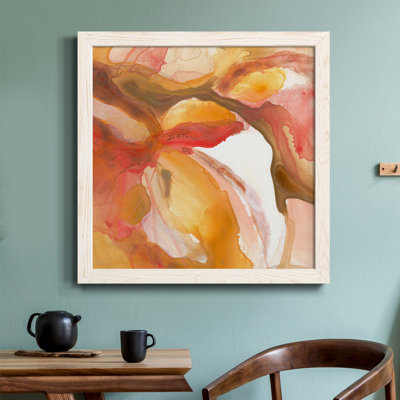Sunset Marble III - Toile encadrée de qualité supérieure - prête à être accrochée