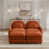 Orange+2Seat+2Ottoman