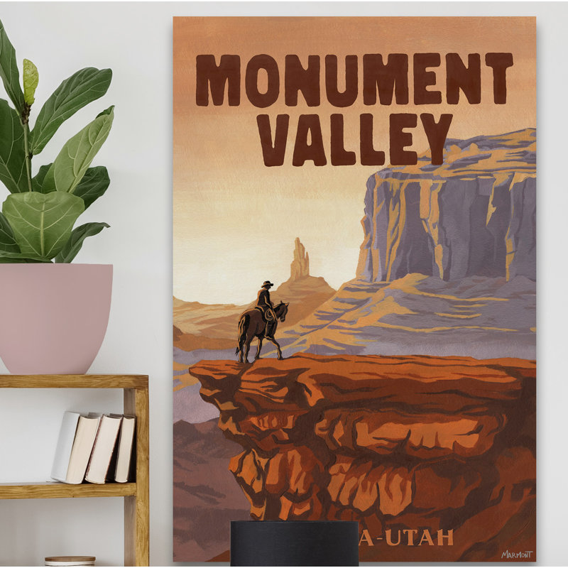 " Monument Valley " by Marmont Hill, 12" H x 8" W x 1.5" D