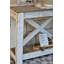 Console en bois massif 36 po Fegan