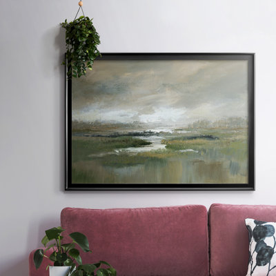 Misty Inlet-Framed Gallery Wrapped Canvas_48077