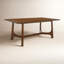 Burk 76" Trestle Dining Table-756080630