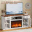 80 "Fireplace Tv