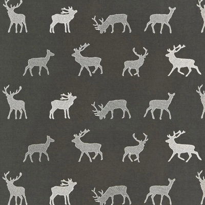 Caribou Embroidery Fabric