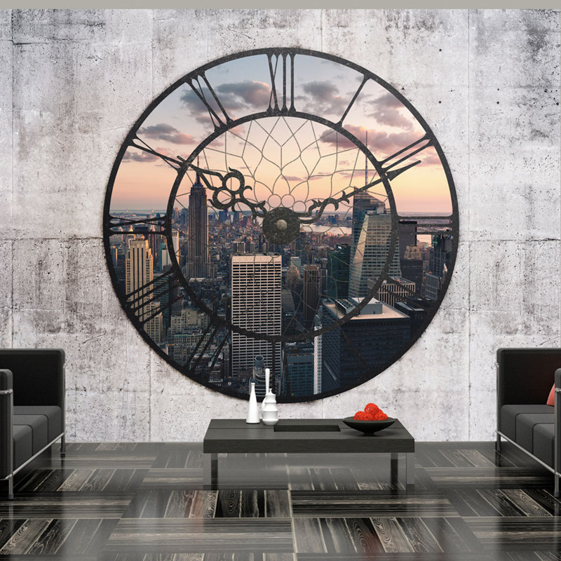 NYC Time Zone 270cm x 350cm Wallpaper, 300 cm x 231 cm