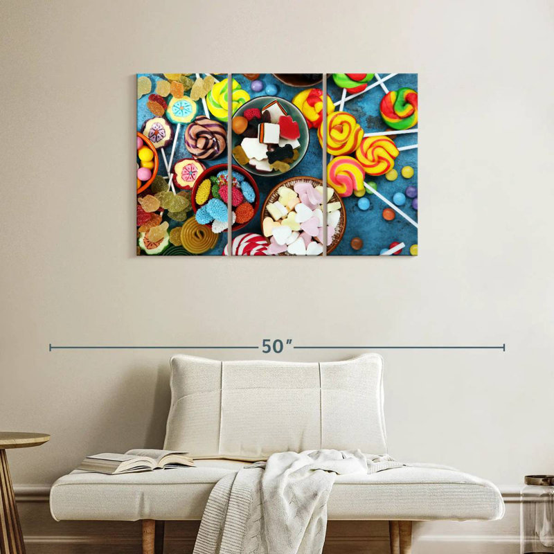 Candy Party, 24" H x 38" W