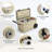 Costway 75 Quarts Ice Chest with wheels-93668826
