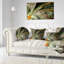 Fleur symétrique, impression sur toile tendue-18266360-33309504