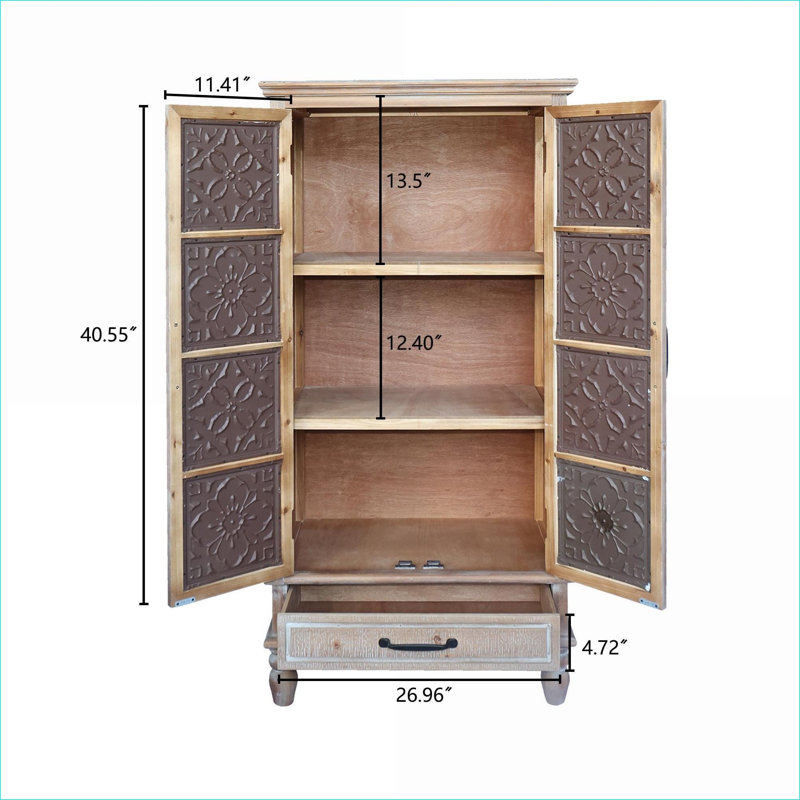 Grande armoire de rangement Dwayne