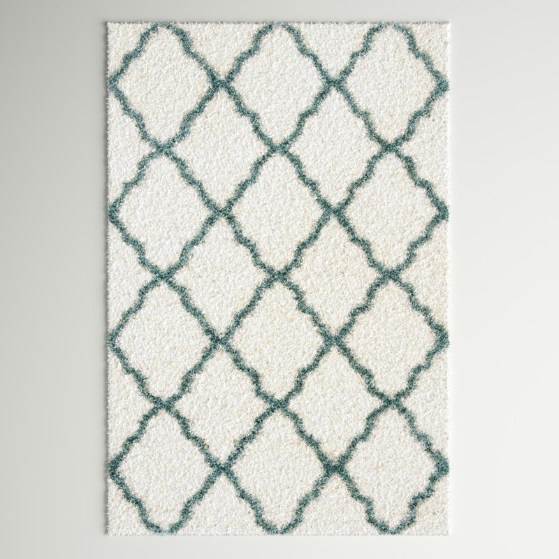 Sgd-Dallas Shag Performance Geometric Rug, Rectangle 4' x 6'