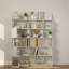 Ensemble de bibliothèques compactes, en MDF, de style moderne pour la maison et le bureau
