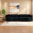 Compression Cloud Sectionals, 111.5 Inch Corduroy Modern Sofa For Home