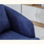 Fauteuil demi-tonneau pivotant l 32,48 po Willenzard-88099129