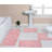 Schoenberger Floral Design Bath Rugs (Set of 4)-939678019