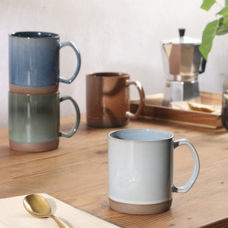 Ensemble de grandes tasses 4 pièces Mr. Coffee Dorsey