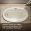 Sunward® 72" x 42" Whirpool Bathtub-11888714