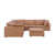 Cognac Genuine Leather