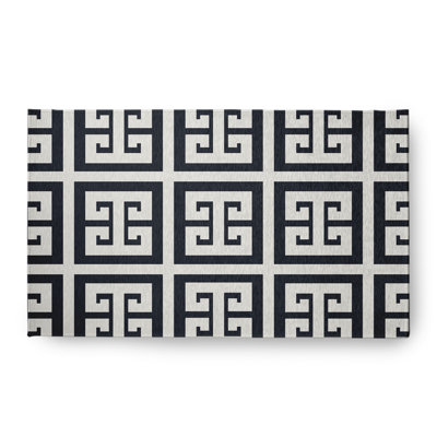 Subline Chenille Geometric Indoor Rug