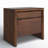 Burholme Nightstand-Rustic Brown Acacia