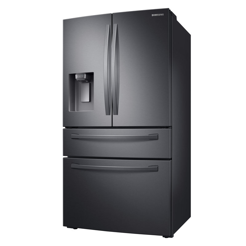Samsung 28 cu. ft. 4-Door French Door Refrigerator with FlexZone™ Drawer, Black Stainless Steel