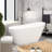 63'' x 31.5'' Freestanding Soaking Acrylic Bathtub