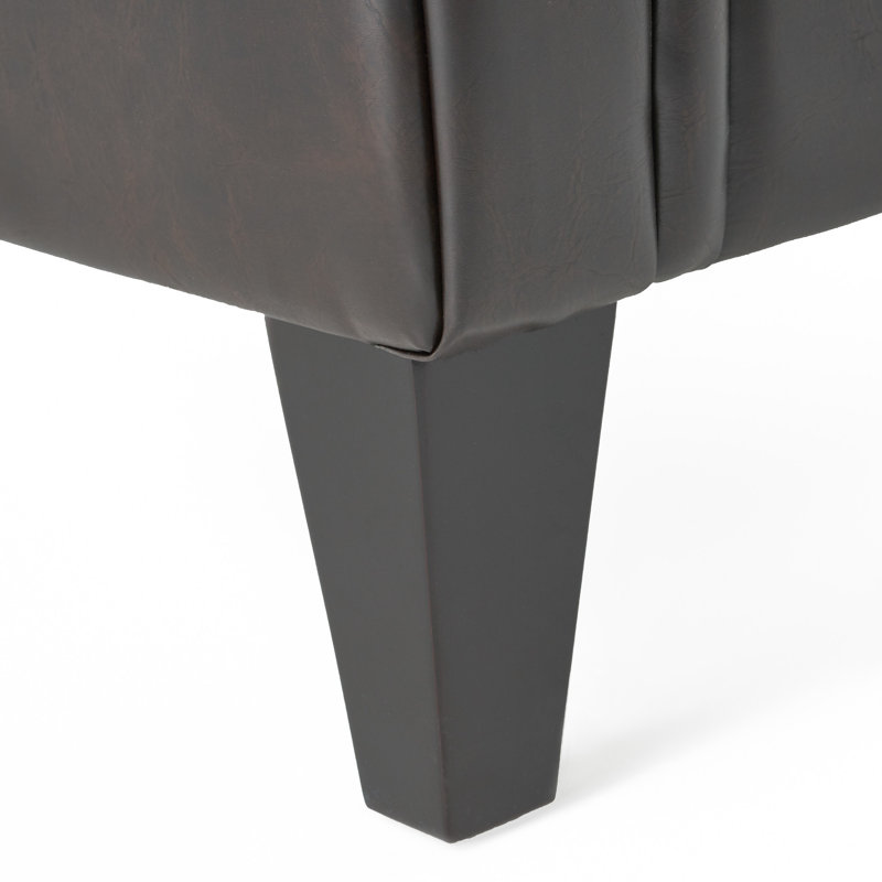 Fauteuil club capitonné de 35 po de largeur Trumann
