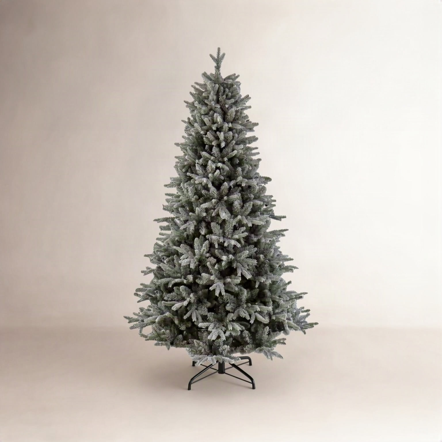 Frosted Fir Christmas Tree, 7.5' H