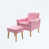 Velours rose est en rupture de stock