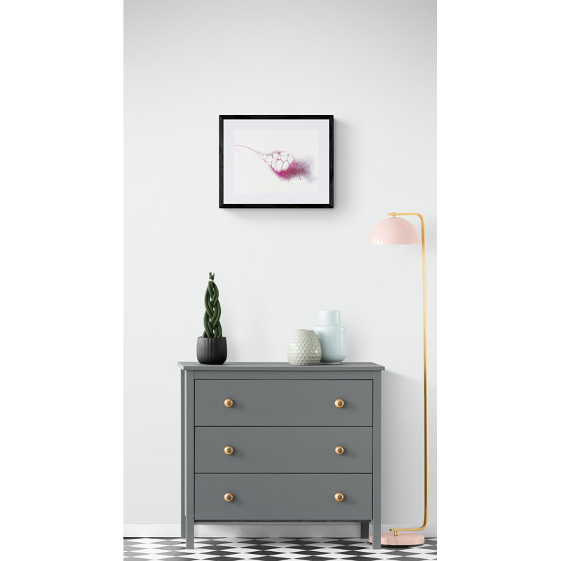 Near Print by Carla White, 17.2" H x 21.2" W, Black Framed Paper