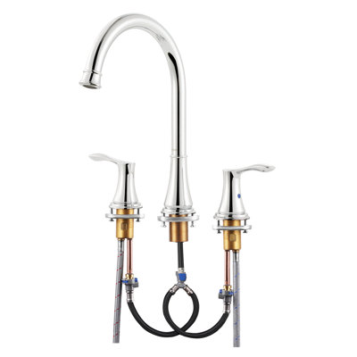 2-Handle High Arc Widespread Roman Tub Faucet