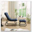 Chaise longue d'extérieur avec repose-pieds pour patio-1376503829