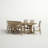 Averie Crossing 6 Piece Extendable Counter Height Solid Wood Dining Set