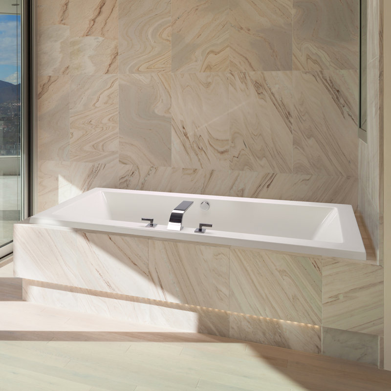 MTI Solutions 27 86" Undermount Air Bathtub, White